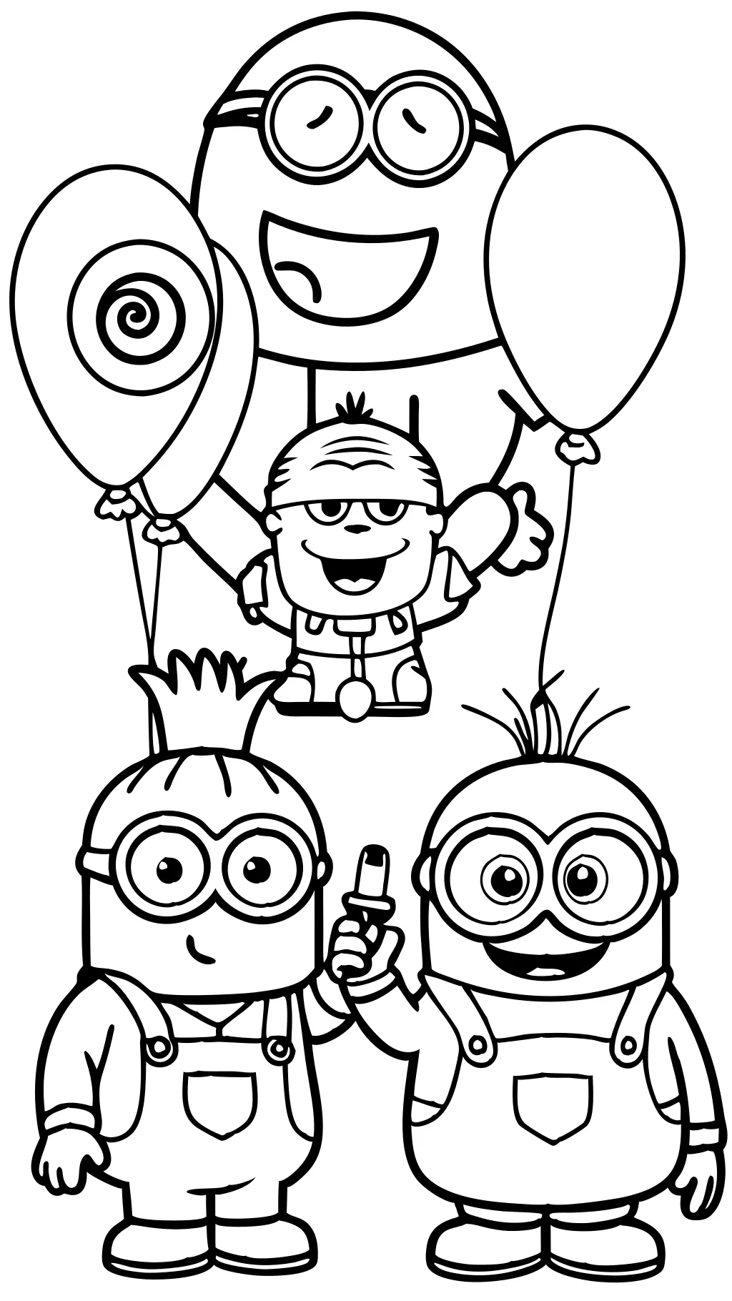 despicable me 2 coloring pages